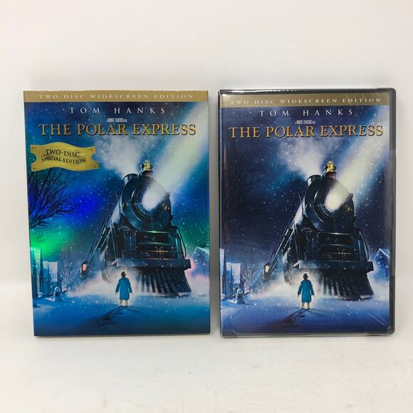 The Polar Express (DVD) New Sealed with Slipcover Tom Hanks Holiday Train - Picture 1 of 7